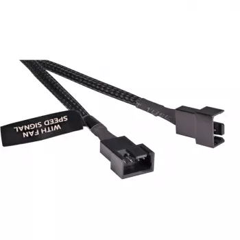 Prailginimo kabelis Alphacool 18674 Plastikinis Juodas 300 mm