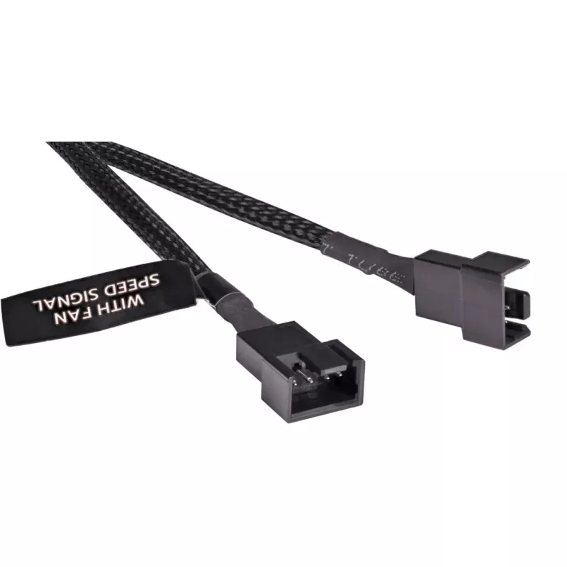 Prailginimo kabelis Alphacool 18674 Plastikinis Juodas 300 mm