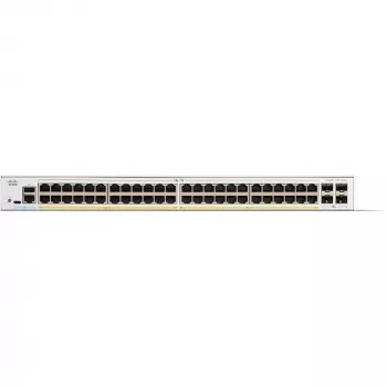 Valdomas tinklo jungiklis Cisco Catalyst 1300-48FP-4X, 48 prievadų GE su pilnu PoE, 4x10GE SFP+
