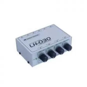 Ausinių stiprintuvas Omnitronic LH-030, 3,5 mm lizdas, 100 mW išėjimas