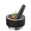 Grūstuvas GEFU 35300 juodas granitas nerūdijantis plienas 14 cm
