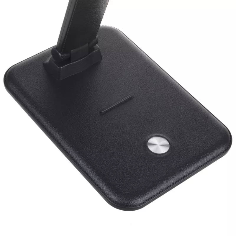 Stalinė LED lempa MACLEAN MCE614B – pritemdoma, sulankstoma reguliuojama rankena, 9W, 3000K/4500K/6500K, juoda