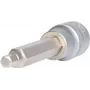 Ilgas šešiabriaunis antgalis KS Tools 911.1326 1/2 colio pavara metrinis 2,2 cm
