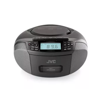 Radijo grotuvas JVC RC-E444B Juodas su CD grotuvu ir FM imtuvu