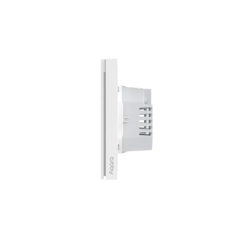 Aqara Smart Home sieninis jungiklis H1, su nuliniu laidu, dviejų klavišų (WS-EUK04)