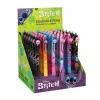 Ištraukiamas guminis ištrinamas rašiklis CoolPack Disney Stitch juodas