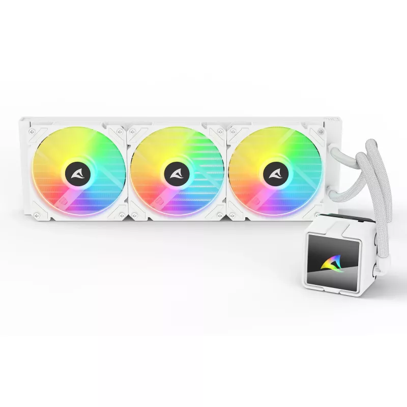 Vandens aušintuvas CPU Sharkoon S60 ARGB White 360mm radiator