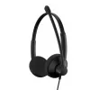 Ausinės EPOS IMPACT 100 UC Stereo USB-C+A laidinės lengvos patogios