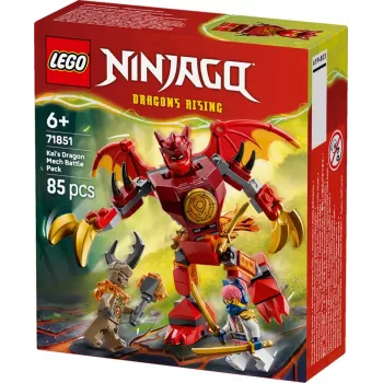 LEGO NINJAGO 71851 Kainio drakono mechaninis kovos rinkinys