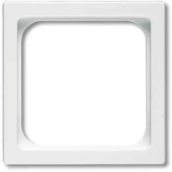 Sieninis dangtelis bevaržtis Busch-Jaeger 1746/10-84 Baltas, 63×63 mm, langas 51×51 mm