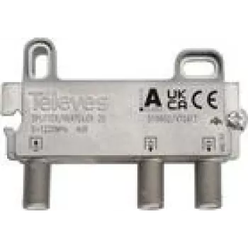 2 krypčių skirstytuvas Televes VT24FZ 5–1218 MHz 4 dB