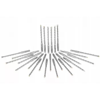 Gręžtų rinkinys MILWAUKEE SDS Plus 6 x 160 mm, 25 vnt.
