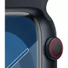 APPLE Watch Series 9 GPS + Cellular 45mm Midnight Aliuminio korpusas su Midnight Sport juostele - M/L (MRMD3QF/A)
