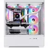 PC korpusas Sharkoon AK6 RGB, ATX, baltas