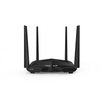 Belaidis maršrutizatorius Tenda AC10 Gigabit Ethernet dviejų juostų (2,4 GHz / 5 GHz) Juodas