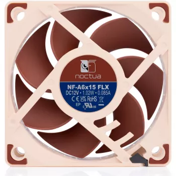 Noctua NF-A6x15 FLX 60 mm korpuso ventiliatorius