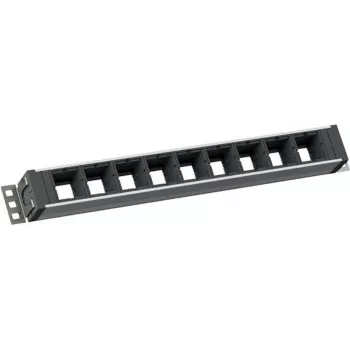 Rack maitinimo juosta Bachmann 903.003 19 colių 1,5U 9 ABD lizdų 0,48 m laidas
