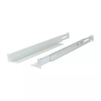 ALLNET reguliuojamo ilgio L formos bėgelis poroje, šviesiai pilkas, 502–849 mm