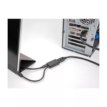 Adapteris DisplayPort moteriškas į USB Type-C vyriškas DeLOCK 4K PD 85W