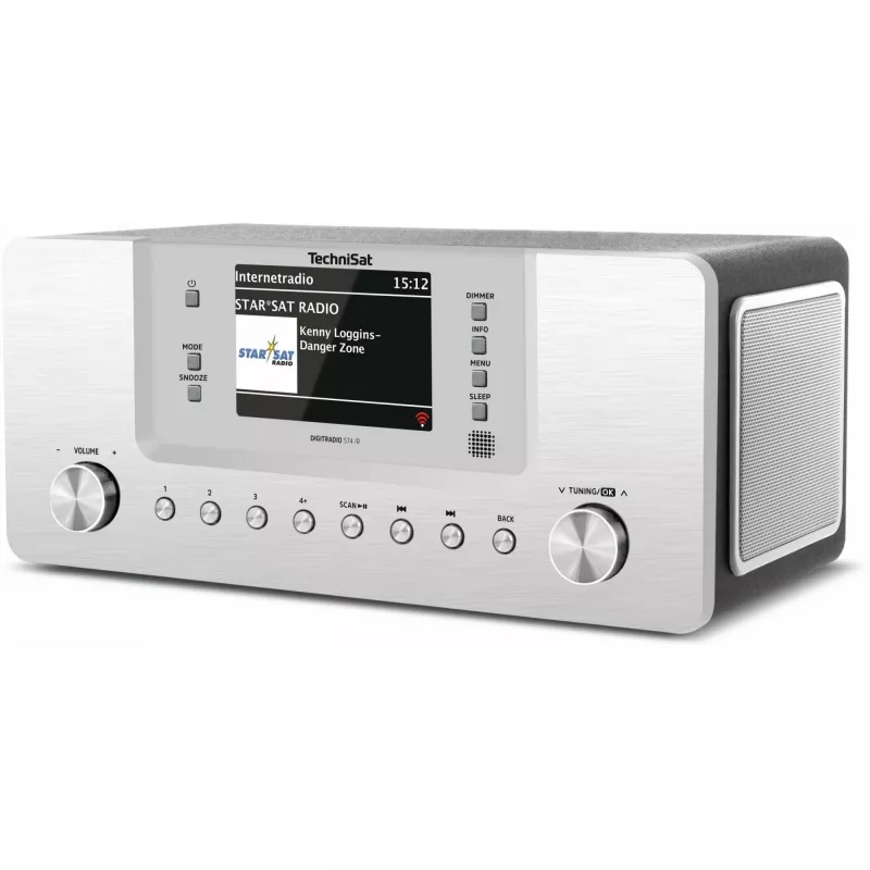 TechniSat DigitRadio 574 IR garso sistema, 2 x 5 W, sidabrinė (0001/2951)