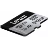 Flash atminties kortelė Lexar 512 GB UHS-I microSDXC SILVER PLUS