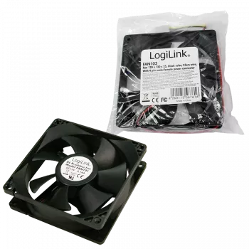 Aušintuvas LogiLink FAN103 korpuso ventiliatorius 120 mm