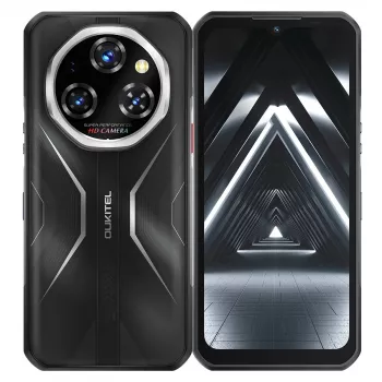 Išmanusis telefonas Oukitel WP55 6,6 colio 12 GB RAM 256 GB juodos spalvos
