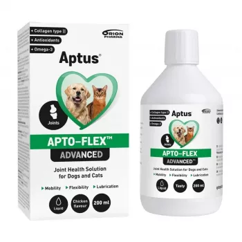 APTUS Apto-flex Advanced Collagen papildai šunims ir katėms – 200ml