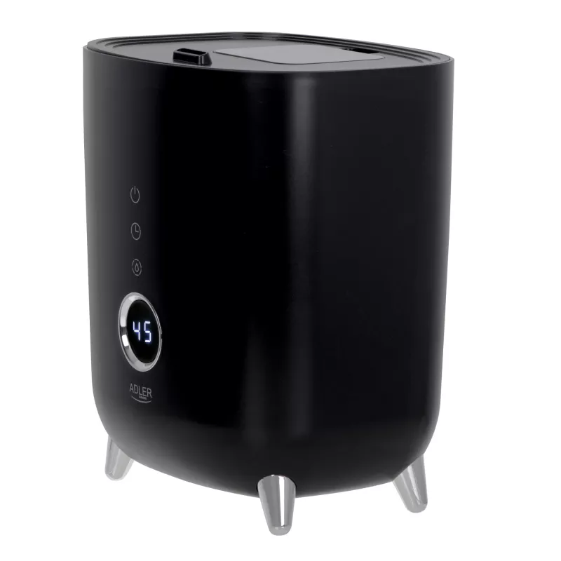 Adler AD 7972 drėkintuvas, 23 W, 4 l, iki 35 m², ultragarsinis, juodas