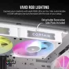 Ventiliatorius Corsair iCUE LINK RX120 RGB baltas