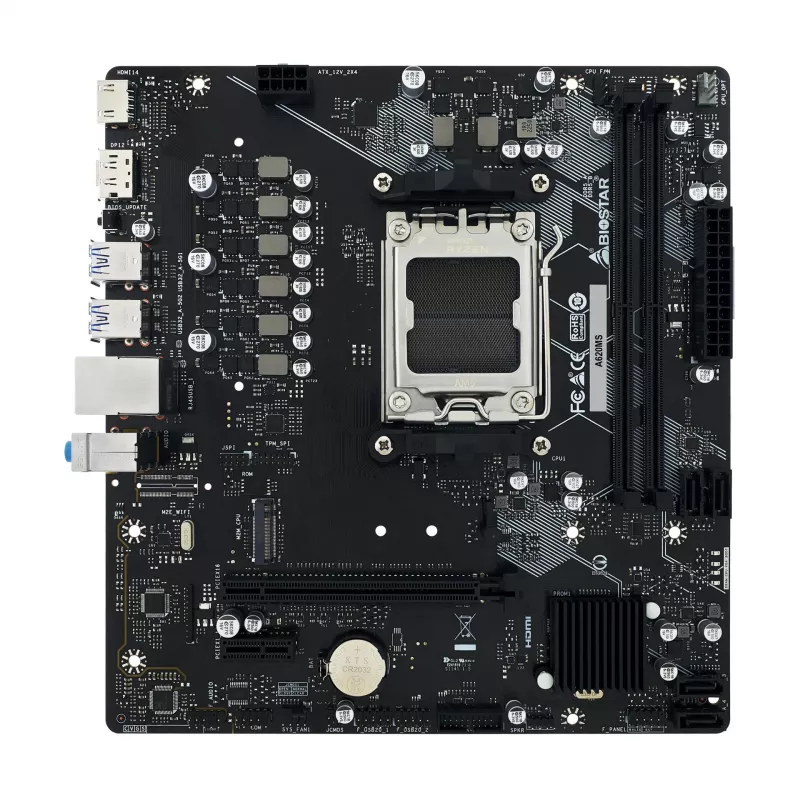 Pagrindinė plokštė Biostar A620MS AM5 Micro-ATX
