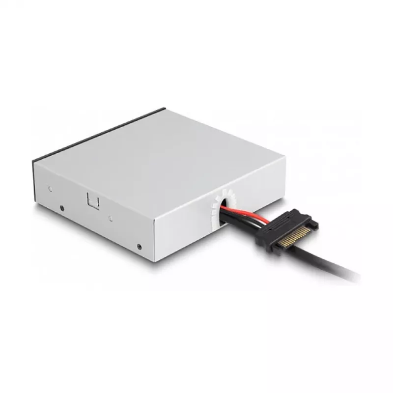 DeLOCK 64208 USB vidinis šakotuvas 19 kontaktų 5000 Mbit/s juoda/pilka