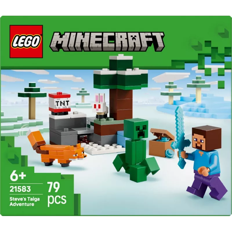 LEGO MINECRAFT 21583 Steve'o taigos nuotykiai