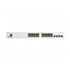 Valdomas jungiklis Cisco Catalyst 1300-24P-4G, 24 prievadai GE, PoE, 4x1GE SFP, ribota viso gyvenimo apsauga (C1300-24P-4G)