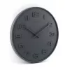 NeXtime 3096GS - Sieninis laikrodis - kvarcinis - apvalus - pilkas - medinis - suaugusiems