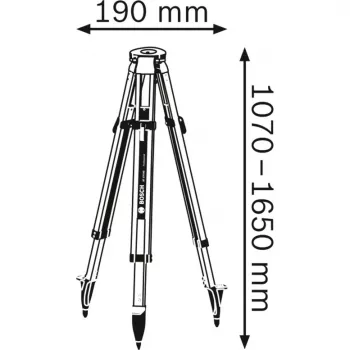 Bosch BT 170 HD Professional statybinis trikojis lazeriams