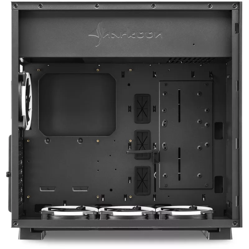 Sharkoon PURE STEEL korpusas - bokštas - E-ATX - be maitinimo šaltinio