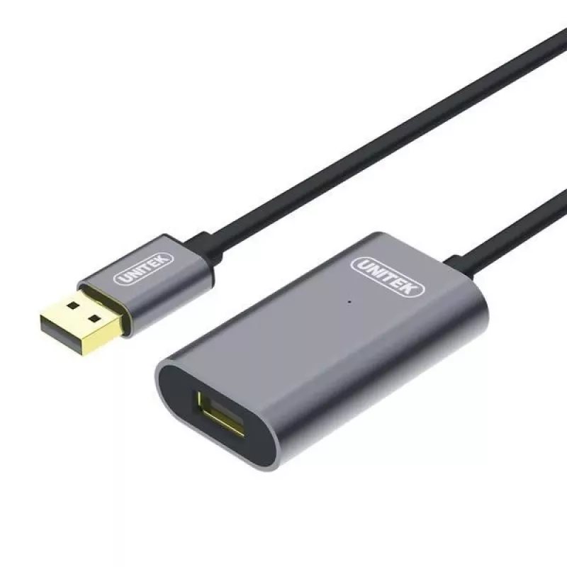USB laidas UNITEK Y-271 5 m USB 2.0 pilkas