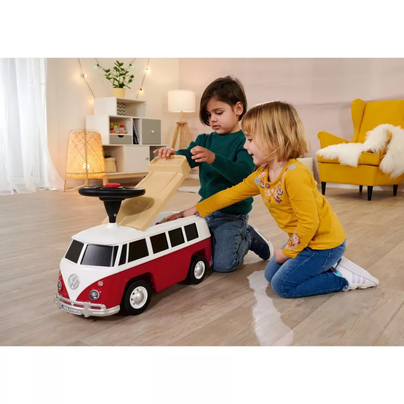 Baby VW T1 raudonas – žaislinis automobilis