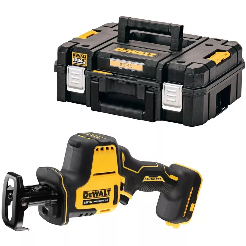 DeWALT DCS369NT-XJ pjūklas stūmoklinis 2800 smūgių/min Juodas, Geltonas