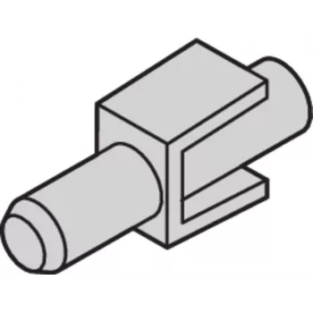 SCHROFF LOCATION CLIP PLASTIC (100 VNT/RINKINYS) - Stovo Priedas (21101239)