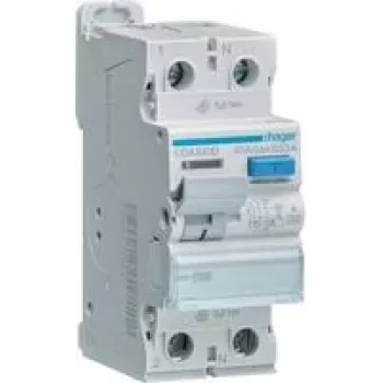 Hager CDA540D diferencialinis automatas 2P 10kA 40A 30mA A tipo (CDA540D)
