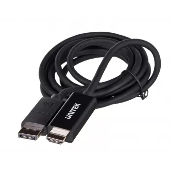 UNITEK V1608A kabelis DisplayPort 1.2 → HDMI, 4K@60Hz, 1,8 m
