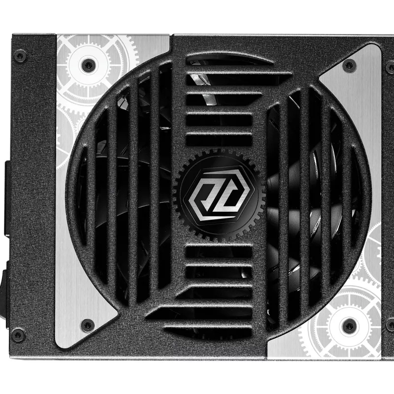 Maitinimo blokas ASRock Taichi TC-1300T 1300 W 20+4 pin ATX 80 PLUS Titanium, juodas, 135 mm ventiliatorius