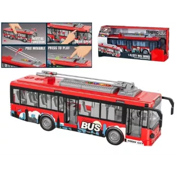 Autobusas su šviesomis, garsu ir atsidarančiomis durimis Madej 012865
