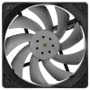 Akasa OTTO SC12 PWM ventiliatorius (120 mm), pilkas, atsparus vandeniui