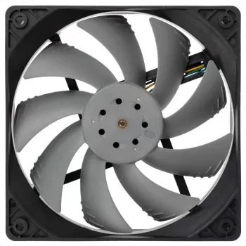 Akasa OTTO SC12 PWM ventiliatorius (120 mm), pilkas, atsparus vandeniui