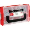 Įrankių laikiklis FISCHER FixTainer DuoHM TX 572927 2-in-1 – sieninis organizatorius įrankiams ir aksesuarams
