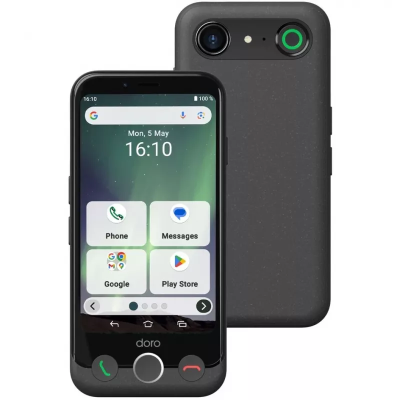 Išmanusis telefonas Doro Aurora A10 4.5 colio 4GB 64GB juodas