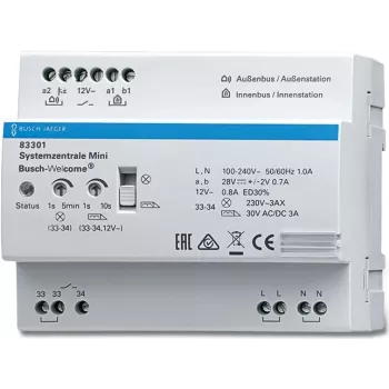 Busch-Jaeger 83301 centrinė išmaniojo namo valdymo instaliacija Wired (2CKA008300A0462)